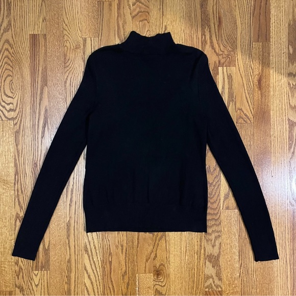 Tribal ~ Keyhole Front Mock Neck Sweater - Picture 5 of 11